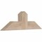 Ekena Millwork Portland Smooth Timber Gable Bracket, Douglas Fir, 36"W x 12"H x 3 1/2"D x 5 1/2"F, 8/12 Pitch GBW036X12X0406POR00SDF - alternate 5
